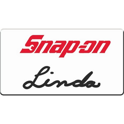 Economy Badge Rectangular (2 3/4"x1 1/2")