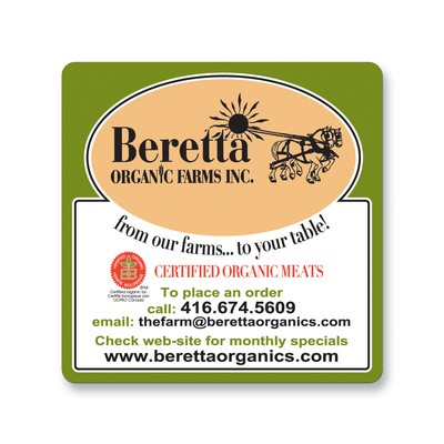 1.5" Square Magnet - Full Color