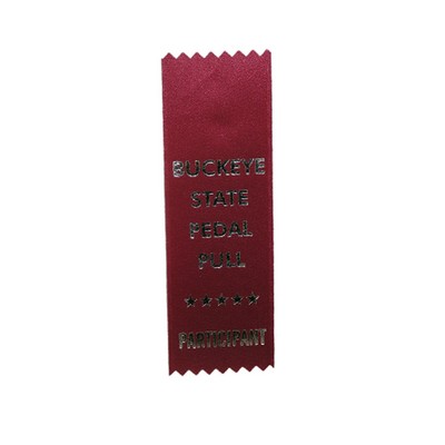 Value Line Pinked Ribbon w/ Stock Logo (2"x6")