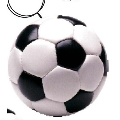 Soccer Ball Key Chain w/Clear Mirrored Back (12 Square Inch)
