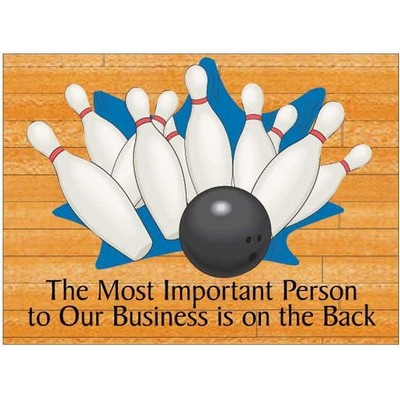 Bowling Strike Photo Hand Mirror (2"x3")