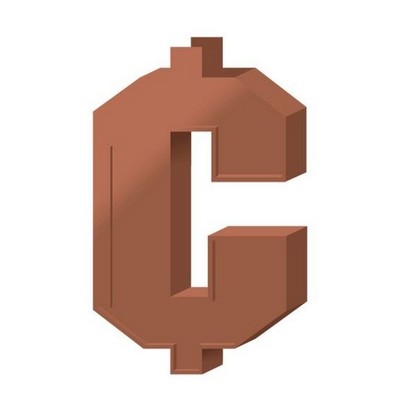 Cent Sign Promotional Magnet w/ Strip Magnet (12 Square Inch)