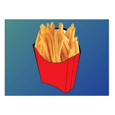 French Fries Metal Photo Magnet (2 1/2"x3 1/2")