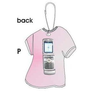 Cell Phone T-Shirt Zipper Pull
