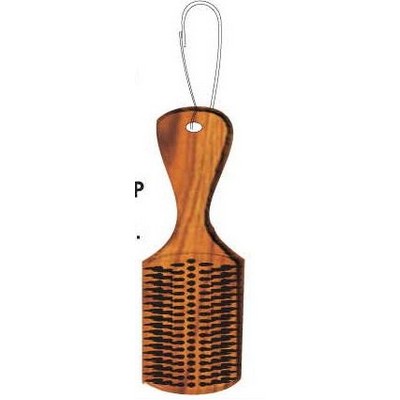 Hair Brush Zipper Pull