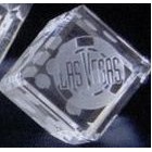 1-9/16" Optic Crystal Dice Award