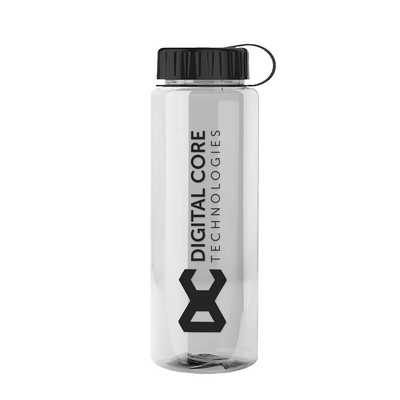 Garyline® Guzzler Bottle with Tethered Lid - 32 oz.