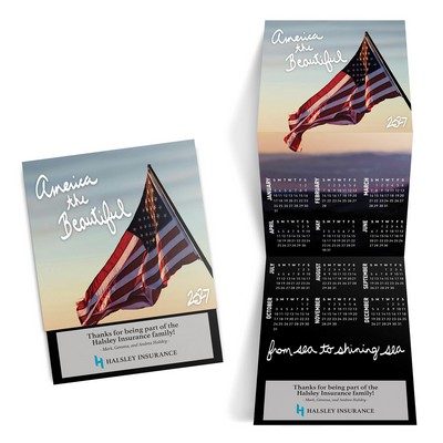 USA Trifold Calendar