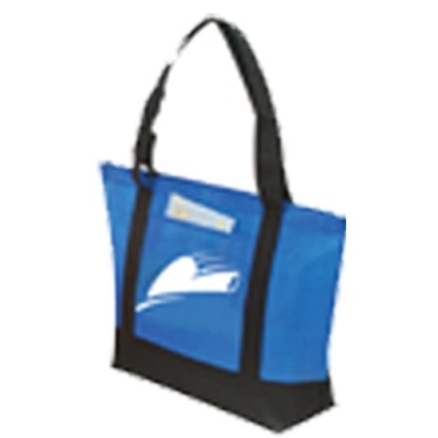 Non Woven Tote Bag w/ Zipper (22"x16")