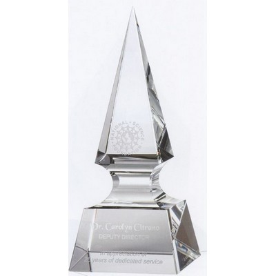 Large Spear Optical Crystal Award