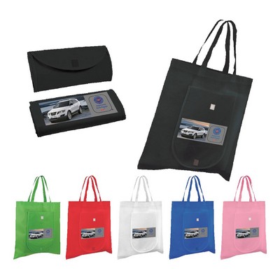 Non Woven Fold 'n Go Tote Bag (Full Color Digital)