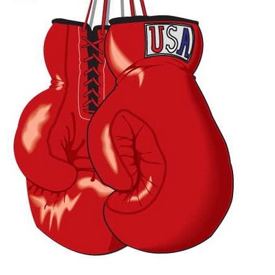 Boxing Glove Maxi Magnet (4 Square Inch)