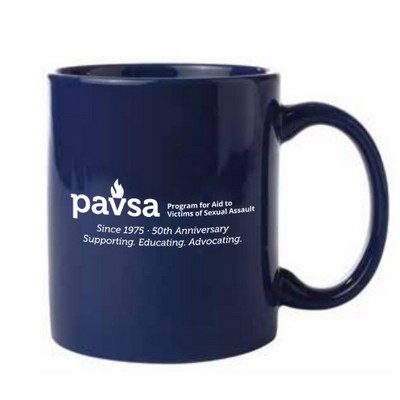 11 Oz. C Handle Mug (Royal Blue)