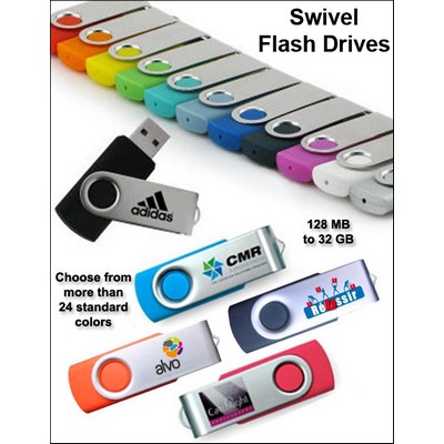 Swivel Flash Drive - 2 GB Memory