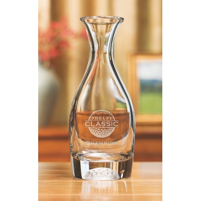 35 Oz. Fairway™ Carafe w/Frosted Golf Ball Bottom