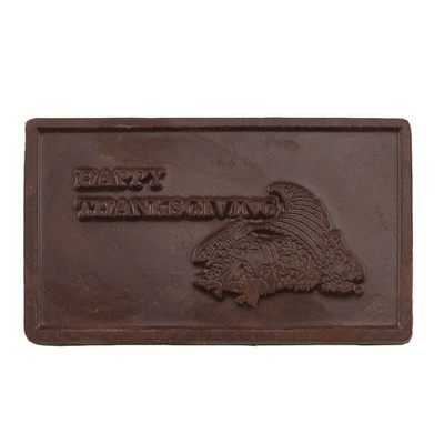 Happy Thanksgiving Chocolate Business Card