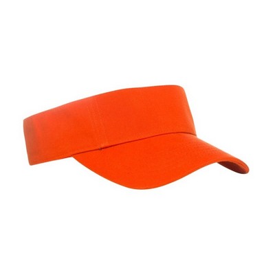 Structured Chino Twill Visor