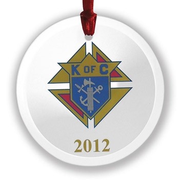 Crystal Print Ornament (3" Round)