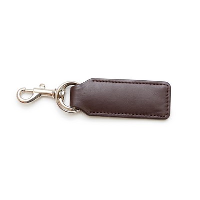 Ashlin® Designer Expresso Brown Beatrix Rectangular Key Fob