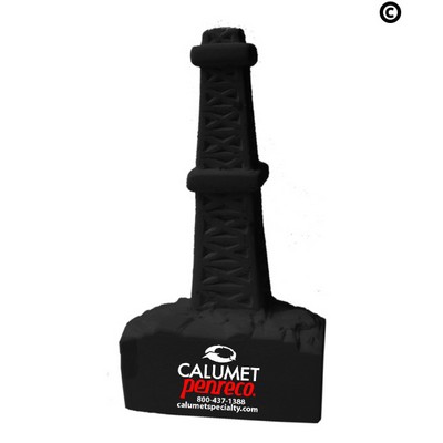 Black Oil Derrick Stress Reliever