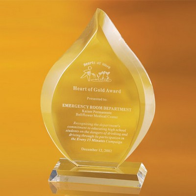 Emlenton Flame Shaped Award