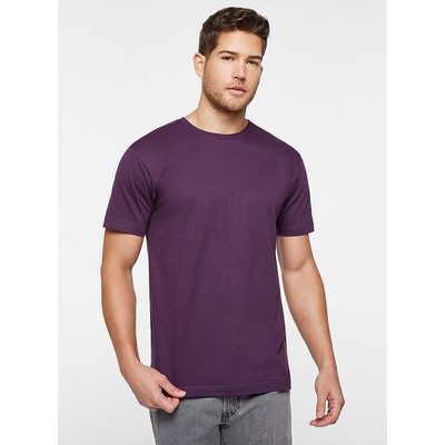 Live & Tell Unisex Crew Neck Short Sleeve Fine Jersey T-Shirt