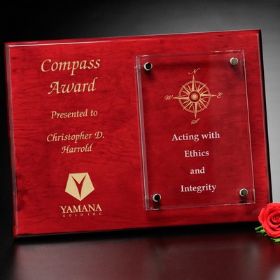 Baja Rosewood Plaque 8" x 10"