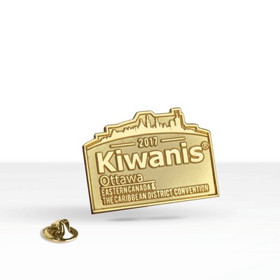 Die Struck Lapel Pins (1")