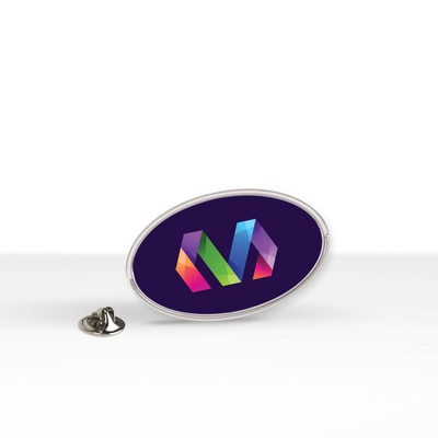 Express Lapel Pin (1.25 x 0.75" Oval)
