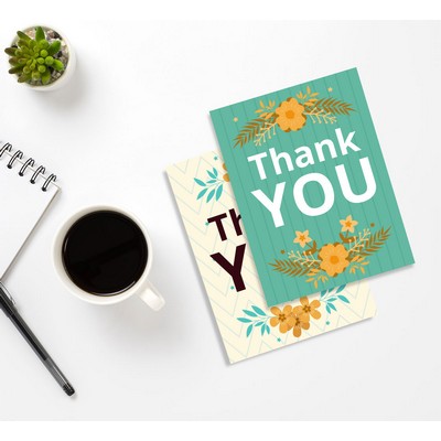 Flat Thank You Cards (5" x 7")
