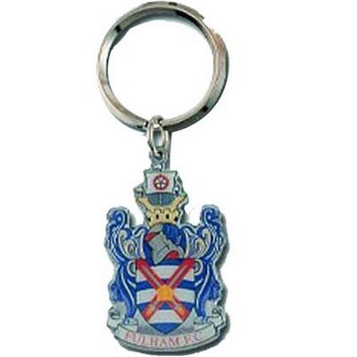 1'' Metal Soft Enamel Keychain
