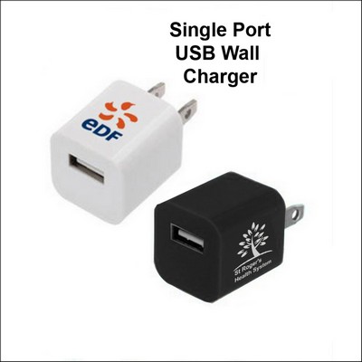Single Port USB Wall Charger