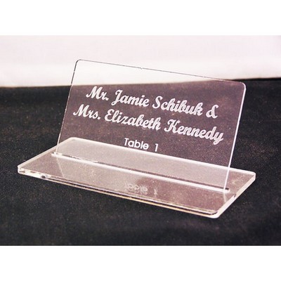 Acrylic Table Signs
