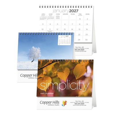 Triumph® Calendars Simplicity Large Desk Calendar