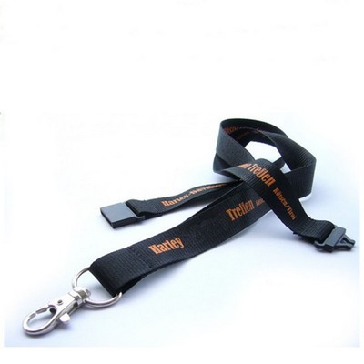 Polyester Lanyard with Safety Breakaway
