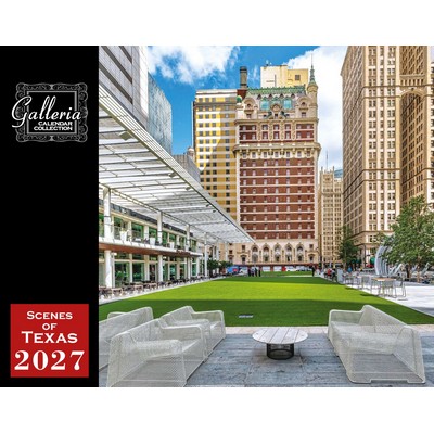 Galleria Wall Calendar 2027 Scenes of Texas