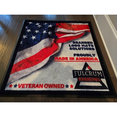 Brand Representative Full Color HD Logo Mat - 3' X 6'