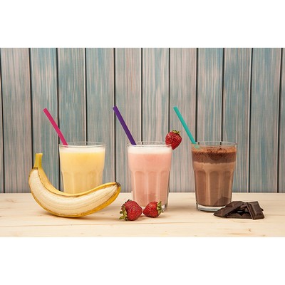 Straight Silicone Juice Straw