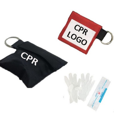 CPR Face Shield w/Keychain Bag