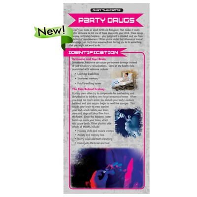 Party Drugs Just the Facts Rack Card (4" x 9")