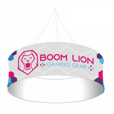 One Choice Hanging Banner 10' Circle 42" Outside Graphic Package