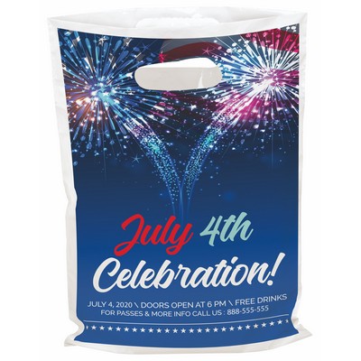 Digital Full Color 1-Sided Plastic Bag (9"x 13")