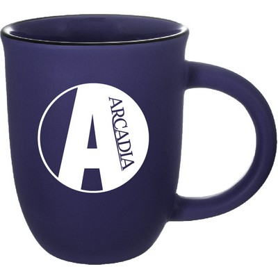 14 oz. Salem Matte Mug with Black Trim