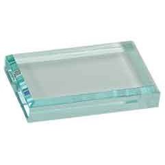 3" x 3" Jade Acrylic Paperweight Award