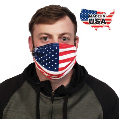 Premium Black Fabric Face Mask