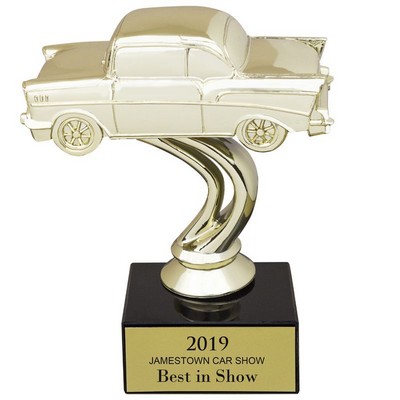 6" Chevy Gold Figure Trophy w/Black Base