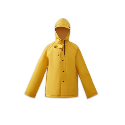 Extra Heavy Weight Rain Suit, Yellow, 0.35mm