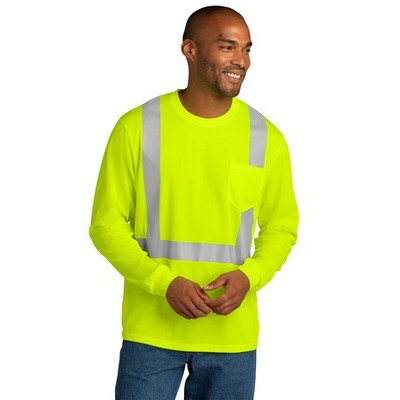 CornerStone ® ANSI 107 Class 2 Mesh Long Sleeve Tee.