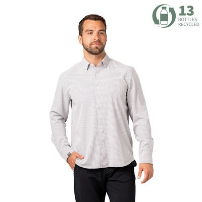 Storm Creek Men's Influencer 4-Way Stretch Windowpane Woven Shirt