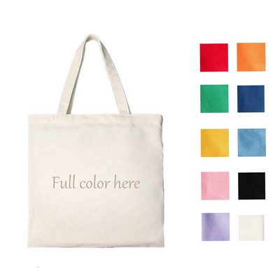 Natural Canvas Tote Bag